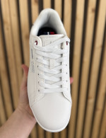 US GRAND POLO ανδρικά λευκά casual sneakers GPM23220