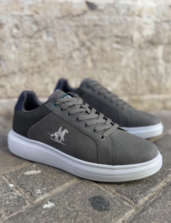 US GRAND POLO ανδρικά γκρι casual sneakers GPM21135