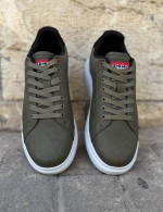 US GRAND POLO ανδρικά χακί casual sneakers GPM21135X