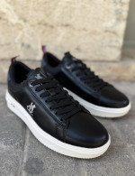 Us Grand Polo ανδρικά ασπρόμαυρα casual sneakers GPM23130