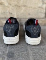 Us Grand Polo ανδρικά ασπρόμαυρα casual sneakers GPM23130