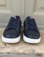 US GRAND POLO ανδρικά μπλε με καρό casual sneakers GPM21140