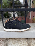 Lee ανδρικά μαύρα casual sneakers 5026305611A