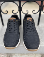 Lee ανδρικά μαύρα casual sneakers 5026305611A