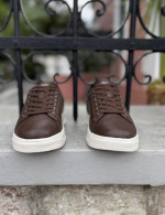 US GRAND POLO ανδρικά καφέ casual sneakers GPM21265K