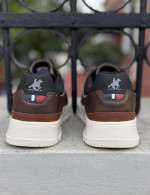US GRAND POLO ανδρικά καφέ casual sneakers GPM21265K