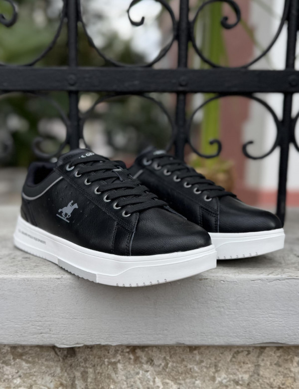 US GRAND POLO ανδρικά μαύρα casual sneakers GPM21265M