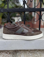 Lee ανδρικά καφέ casual sneakers 5026304534B