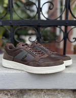 Lee ανδρικά καφέ casual sneakers 5026304534B
