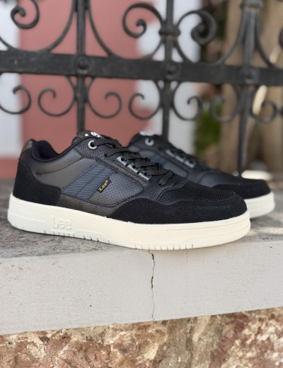 Lee ανδρικά μαύρα casual sneakers 5026304525Y