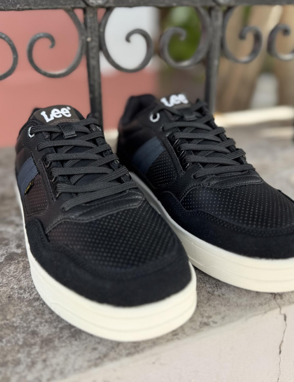 Lee ανδρικά μαύρα casual sneakers 5026304525Y