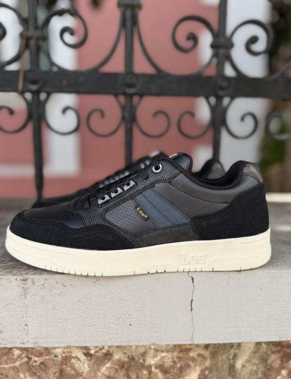 Lee ανδρικά μαύρα casual sneakers 5026304525Y
