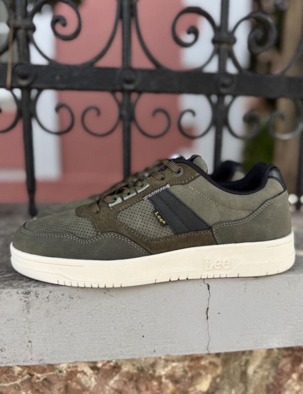 Lee ανδρικά λαδί casual sneakers 5026304599R