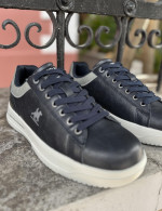 US GRAND POLO ανδρικά μπλε-γκρι casual sneakers GPM21265G