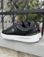US GRAND POLO ανδρικά μαύρα casual sneakers GPM21265M