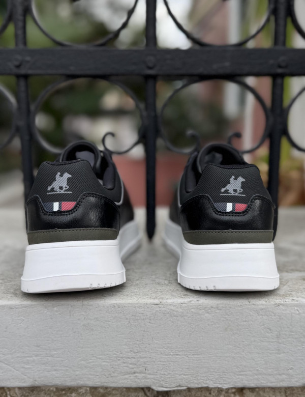 US GRAND POLO ανδρικά μαύρα casual sneakers GPM21265M