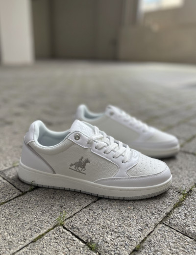 Us Grand Polo ανδρικά casual sneakers λευκό GPM518210