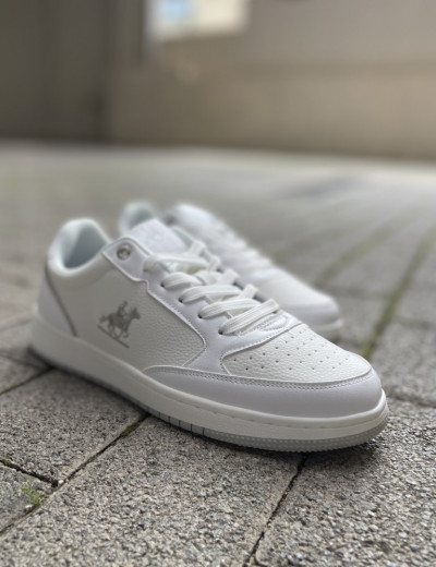 Us Grand Polo ανδρικά casual sneakers λευκό GPM518210